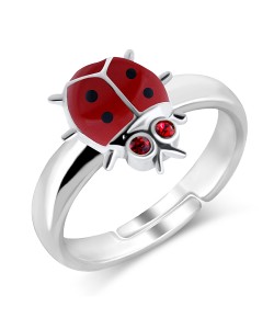 Kids Rings Ladybug CDR-STE-215